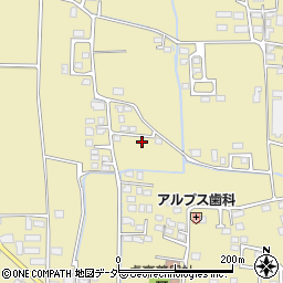 長野県安曇野市三郷明盛3351-6周辺の地図