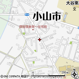 栃木県小山市横倉新田95-121周辺の地図