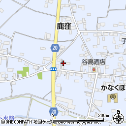 茨城県結城市鹿窪433-1周辺の地図