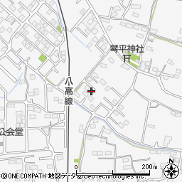 群馬県藤岡市立石857-8周辺の地図