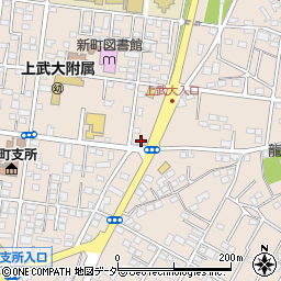 朝日新聞新町専売所周辺の地図