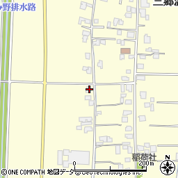 長野県安曇野市三郷温6925周辺の地図