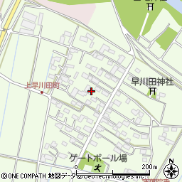 群馬県館林市上早川田町350周辺の地図