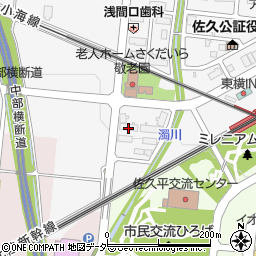 ポレスター佐久平弐番館管理員室周辺の地図