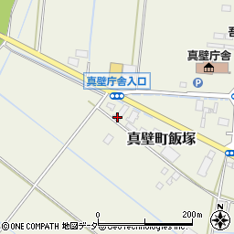 茨城県桜川市真壁町飯塚1016周辺の地図