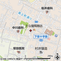 茨城県桜川市真壁町真壁216周辺の地図