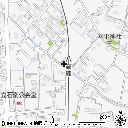 群馬県藤岡市立石840-27周辺の地図