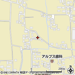 長野県安曇野市三郷明盛3351-13周辺の地図