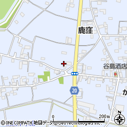 茨城県結城市鹿窪426周辺の地図