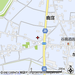 茨城県結城市鹿窪426周辺の地図