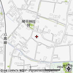 群馬県藤岡市立石1392周辺の地図