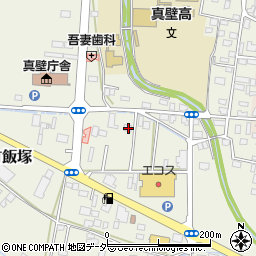 茨城県桜川市真壁町飯塚501-2周辺の地図