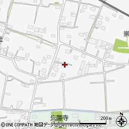 群馬県藤岡市立石1364-1周辺の地図