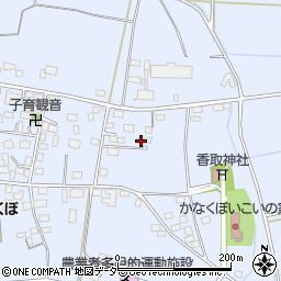 茨城県結城市鹿窪487-7周辺の地図