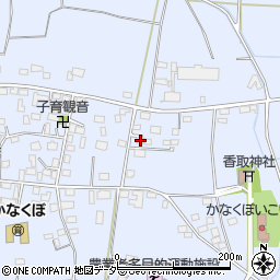 茨城県結城市鹿窪487-3周辺の地図