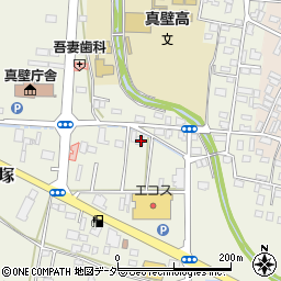 茨城県桜川市真壁町飯塚503-2周辺の地図