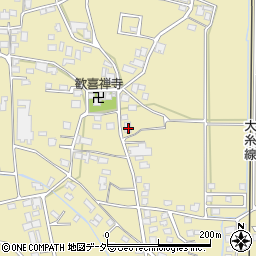長野県安曇野市三郷明盛2870周辺の地図