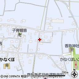 茨城県結城市鹿窪487-2周辺の地図