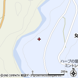 石川県白山市女原ホ周辺の地図