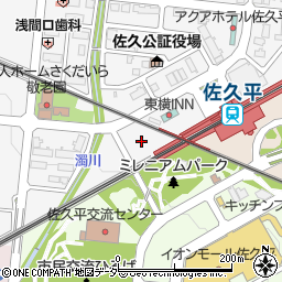 長野県佐久市佐久平駅北32周辺の地図