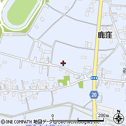 茨城県結城市鹿窪421-2周辺の地図