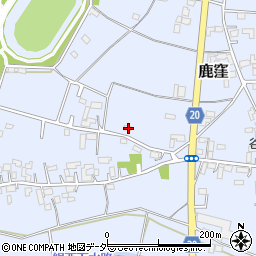 茨城県結城市鹿窪421周辺の地図