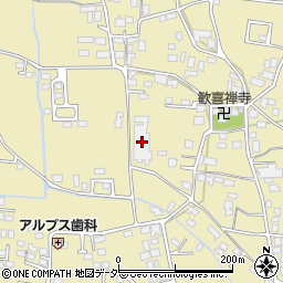 長野県安曇野市三郷明盛2964-1周辺の地図