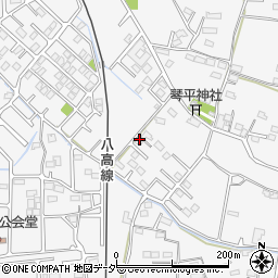 群馬県藤岡市立石857-2周辺の地図