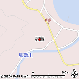 島根県隠岐の島町（隠岐郡）卯敷周辺の地図