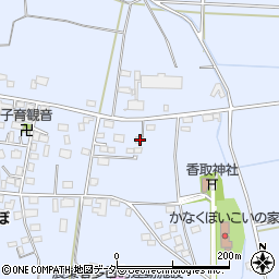 茨城県結城市鹿窪491周辺の地図