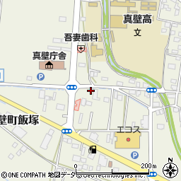 茨城県桜川市真壁町飯塚498-1周辺の地図