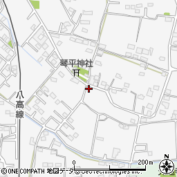 群馬県藤岡市立石1394周辺の地図