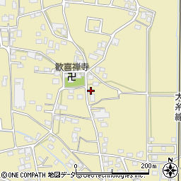長野県安曇野市三郷明盛2869-1周辺の地図