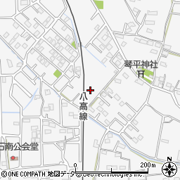 群馬県藤岡市立石842周辺の地図