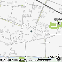 群馬県藤岡市立石1357-5周辺の地図