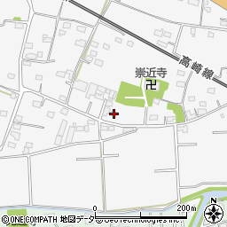 群馬県藤岡市立石1309周辺の地図