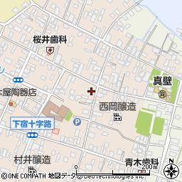 茨城県桜川市真壁町真壁351-1周辺の地図