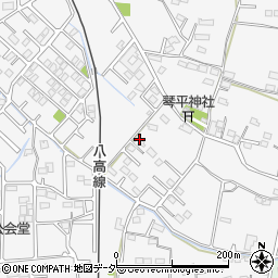 群馬県藤岡市立石856周辺の地図