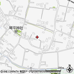 群馬県藤岡市立石1384周辺の地図