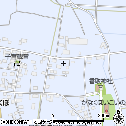 茨城県結城市鹿窪490周辺の地図