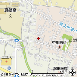 茨城県桜川市真壁町真壁165周辺の地図