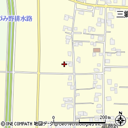 長野県安曇野市三郷温6921周辺の地図