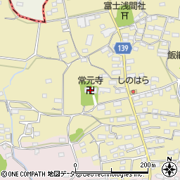 常元寺周辺の地図