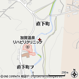 石川県加賀市直下町ル周辺の地図