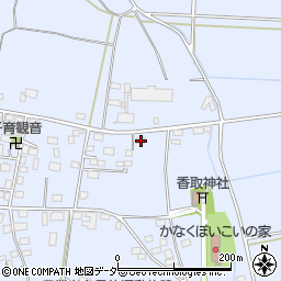 茨城県結城市鹿窪492周辺の地図