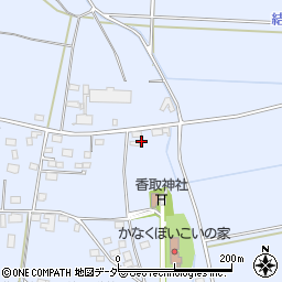 茨城県結城市鹿窪520周辺の地図
