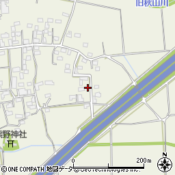 栃木県佐野市高山町1696周辺の地図