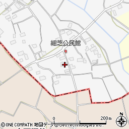 茨城県桜川市真壁町細芝124周辺の地図