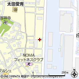 朝日タクシー　太田営業所タクシー受付周辺の地図