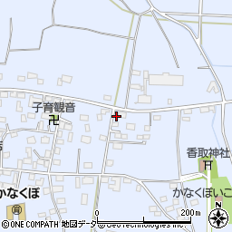 茨城県結城市鹿窪489周辺の地図